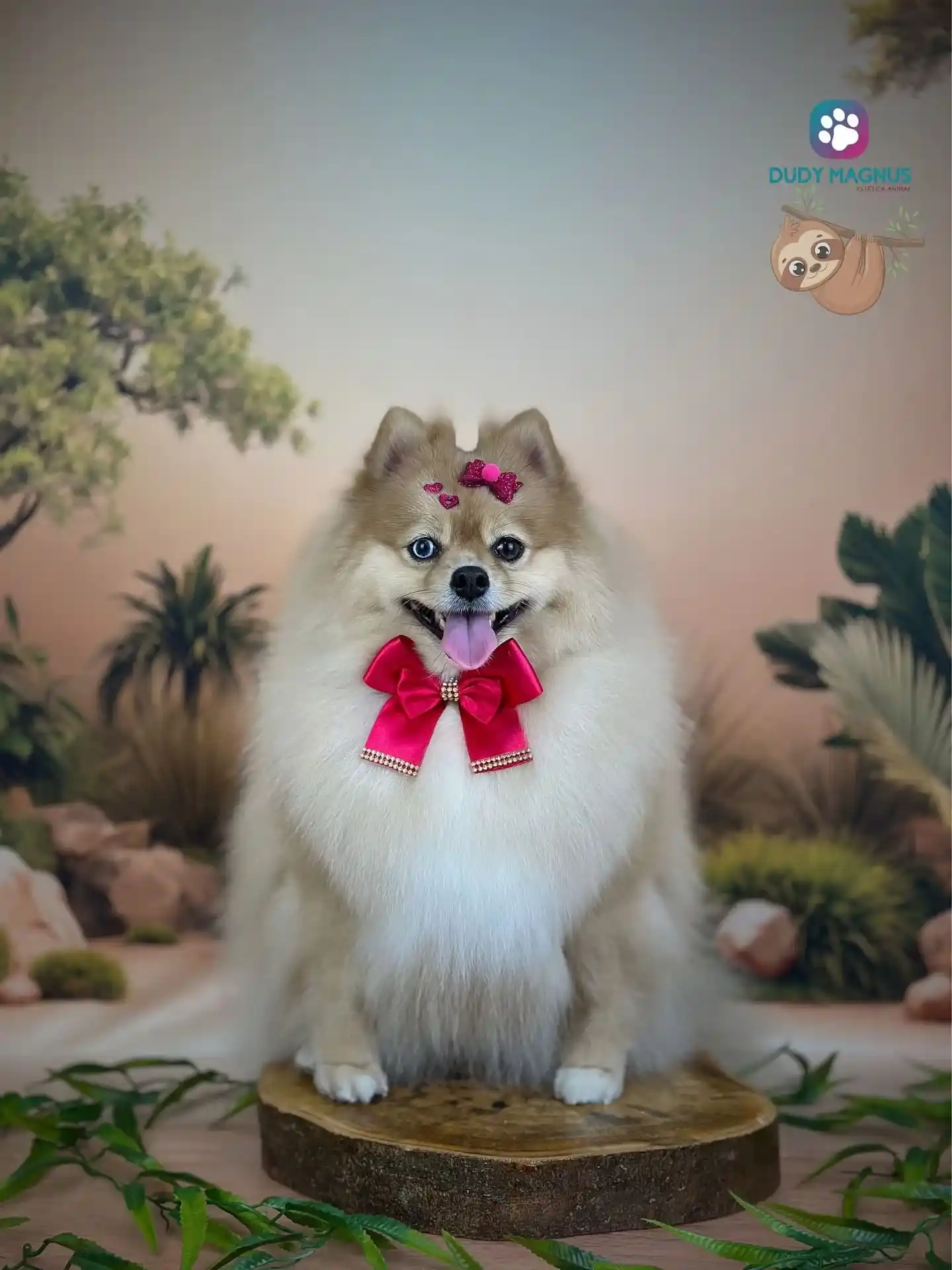 Hidratação em pelos de cachorro